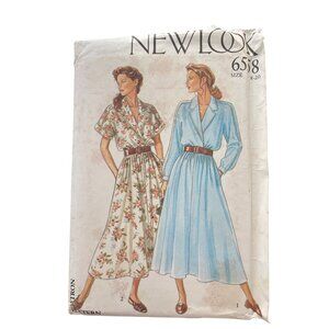 New Look 6558 Misses Sewing Pattern Size 8-20 Long Dresses Two Way Design UNCUT